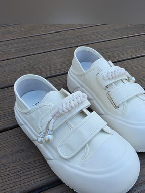 LONZA Callidora White Platform Sneakers EU 40